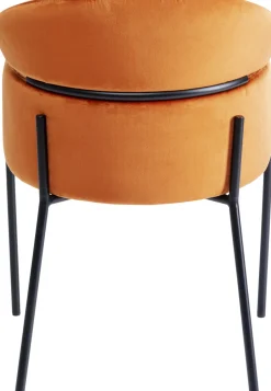 Armlehnstuhl Alexia Velvet Orange