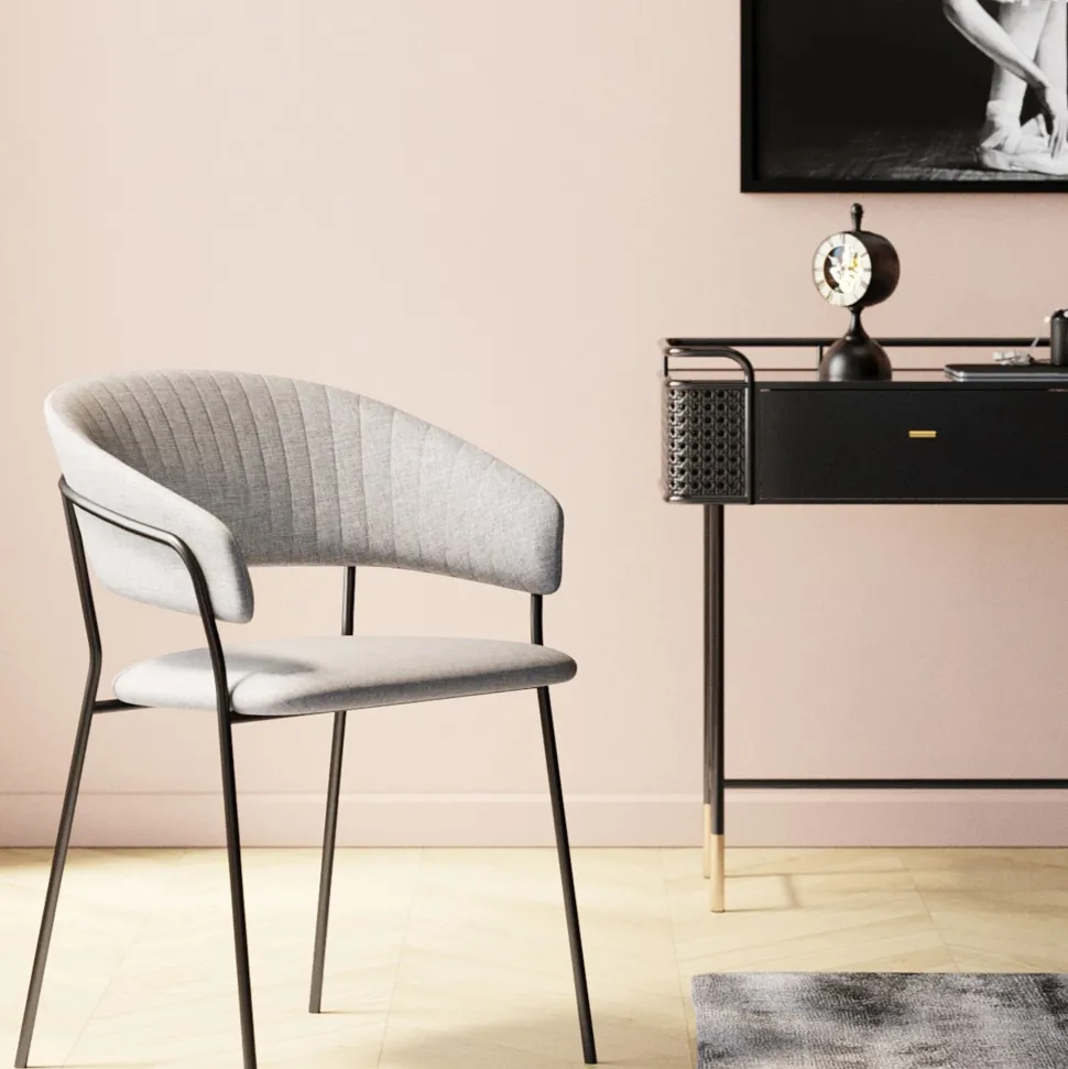 Armlehnstuhl Belle Beige (2/Set)