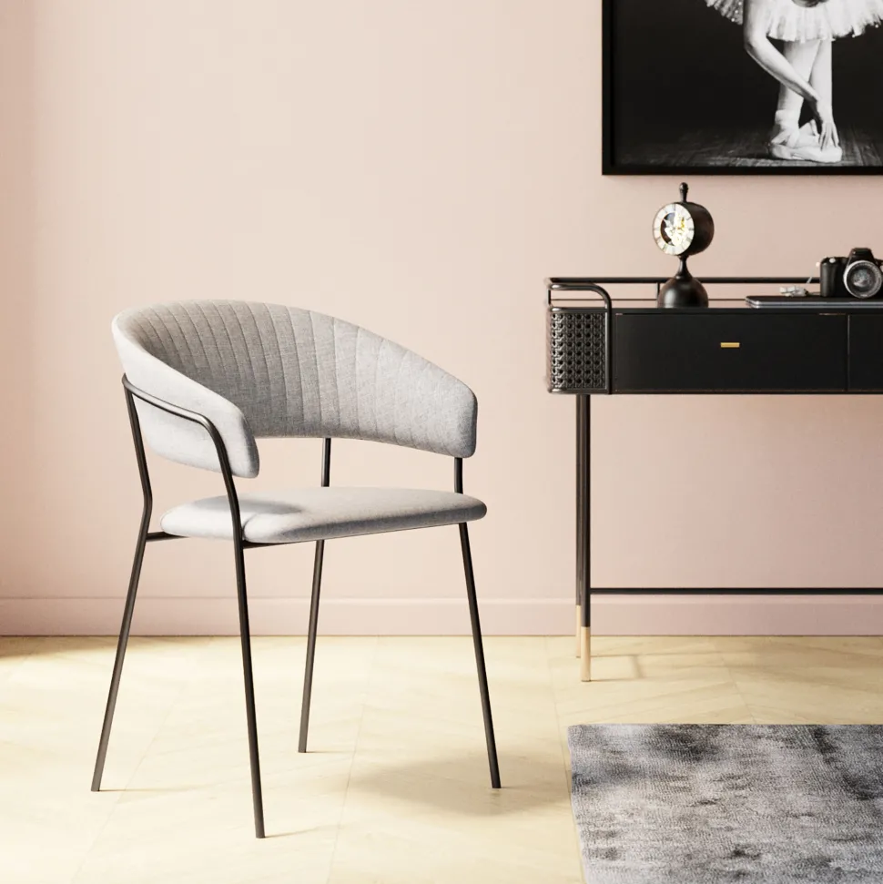 Armlehnstuhl Belle Beige (2/Set)