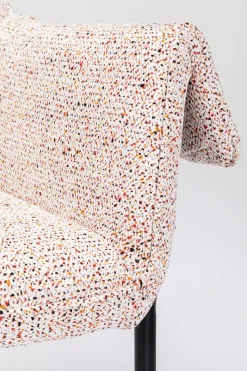 Armlehnstuhl Bess Beige Flitter