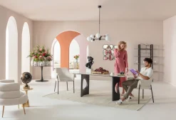 Armlehnstuhl Bess Creme