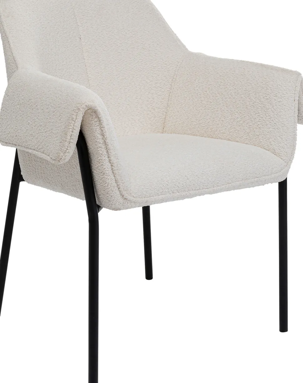 Armlehnstuhl Bess Creme