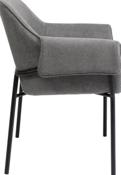 Armlehnstuhl Bess Grau