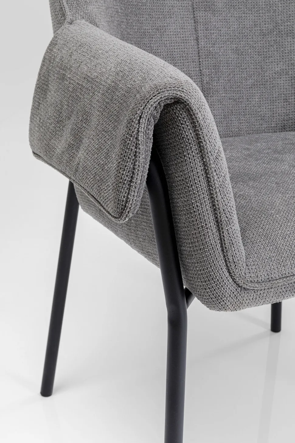 Armlehnstuhl Bess Grau