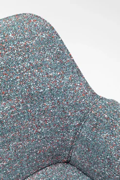 Armlehnstuhl Bess Grau Flitter