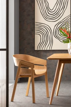 Armlehnstuhl Biarritz Natur