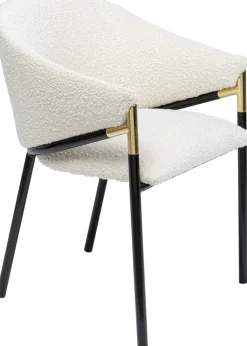 Armlehnstuhl Boulevard Weiß