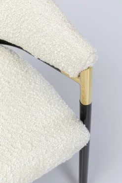 Armlehnstuhl Boulevard Weiß