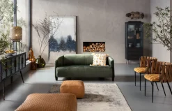 Armlehnstuhl Cheerio Gelb inkl. Kissen