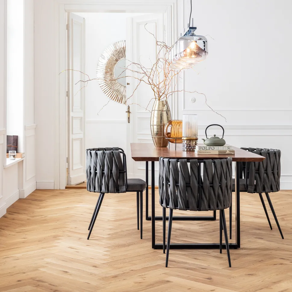 Armlehnstuhl Cheerio Grau inkl. Kissen