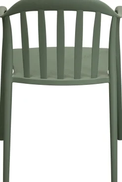 Armlehnstuhl Flores Graugrün