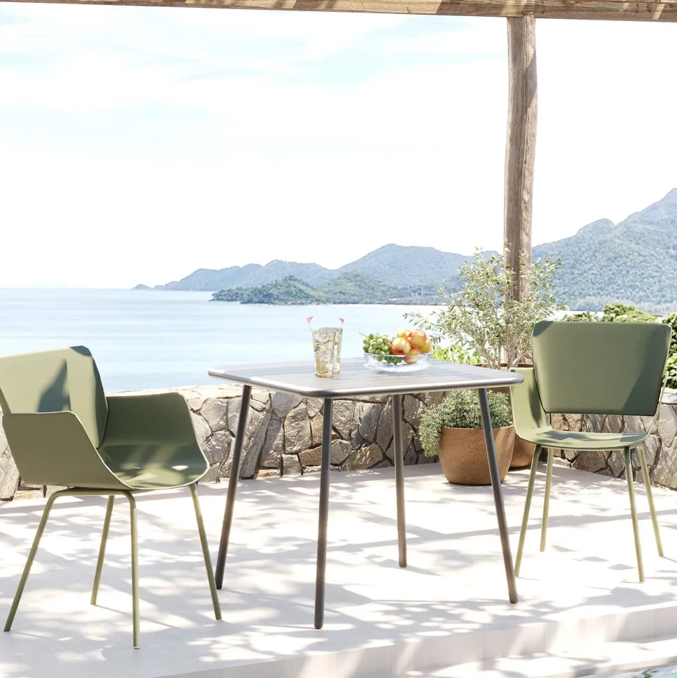 Armlehnstuhl Madeira Grün