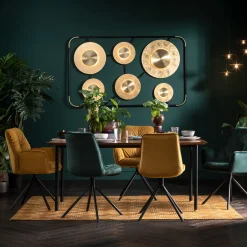 Armlehnstuhl Mila Gelb