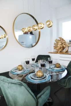 Armlehnstuhl Mila Grün