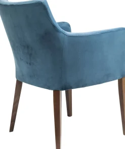 Armlehnstuhl Mode Velvet Petrol