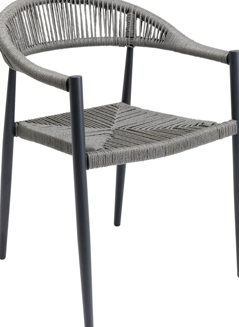 Armlehnstuhl Palma Grau
