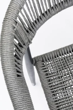 Armlehnstuhl Palma Grau