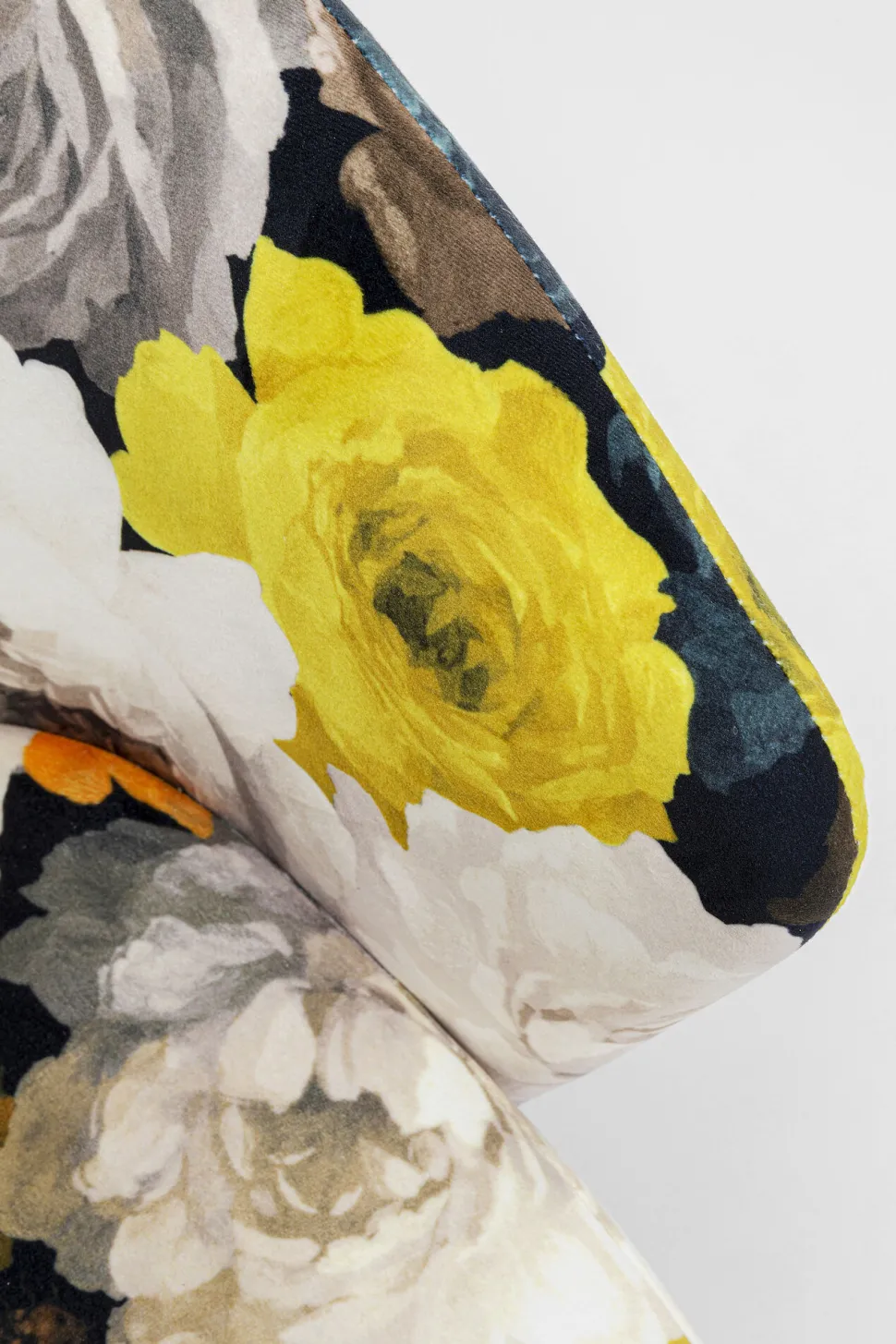 Armlehnstuhl Peony Flower Gelb