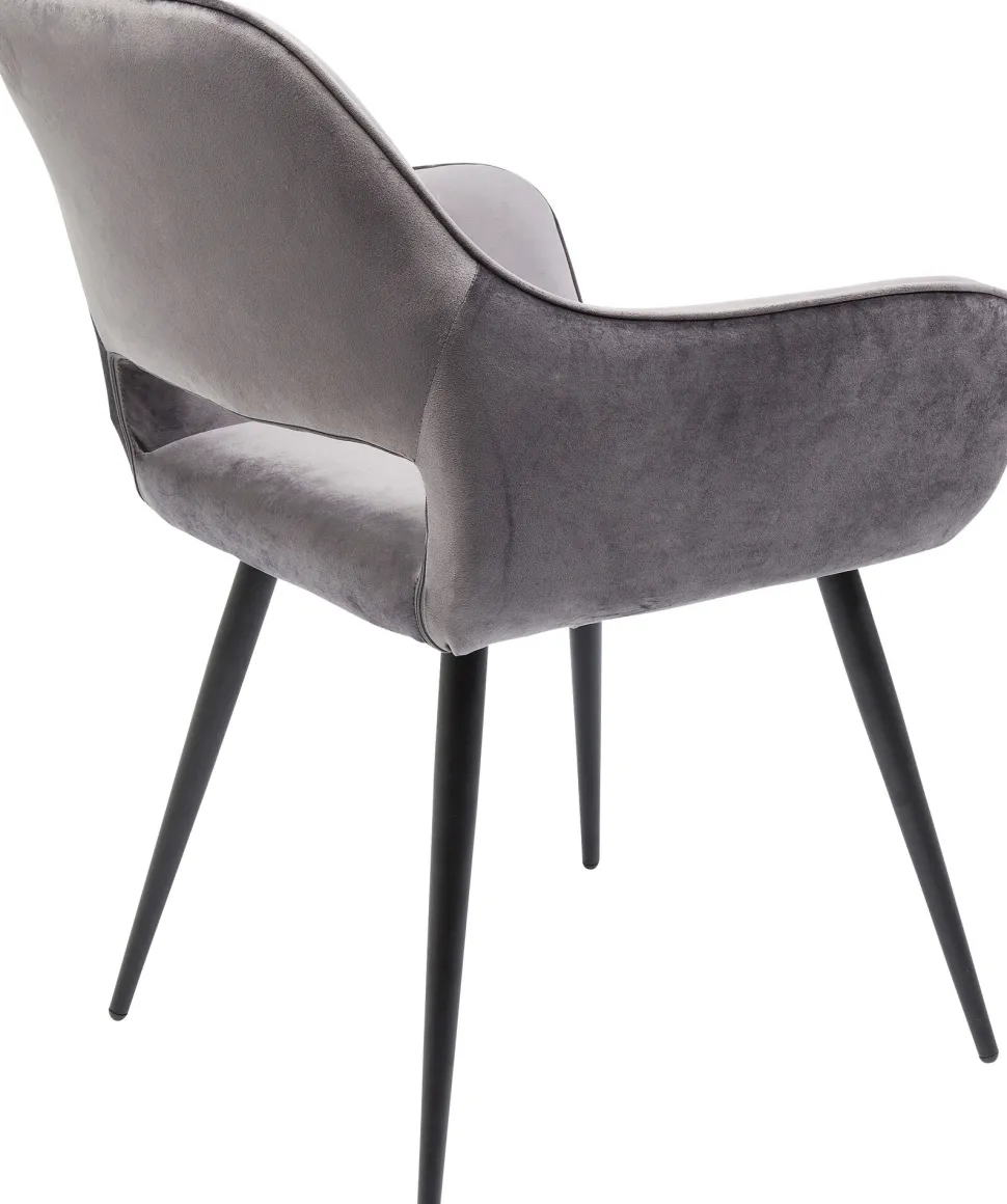 Armlehnstuhl San Francisco Grau