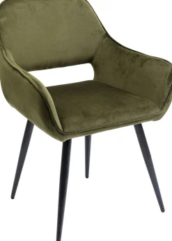 Armlehnstuhl San Francisco Dunkelgrün