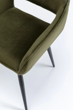 Armlehnstuhl San Francisco Dunkelgrün