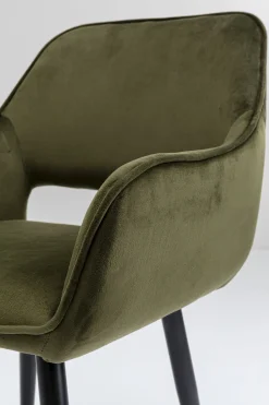 Armlehnstuhl San Francisco Dunkelgrün