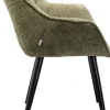 Armlehnstuhl Thelma Melange Grün
