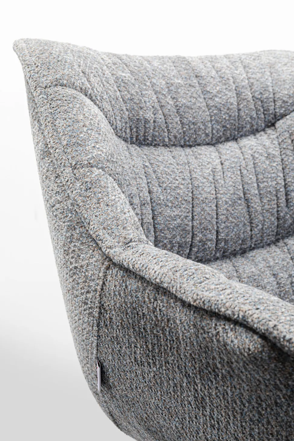 Armlehnstuhl Thelma Melange Grau