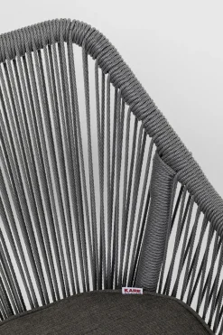 Armlehnstuhl Wave Grau