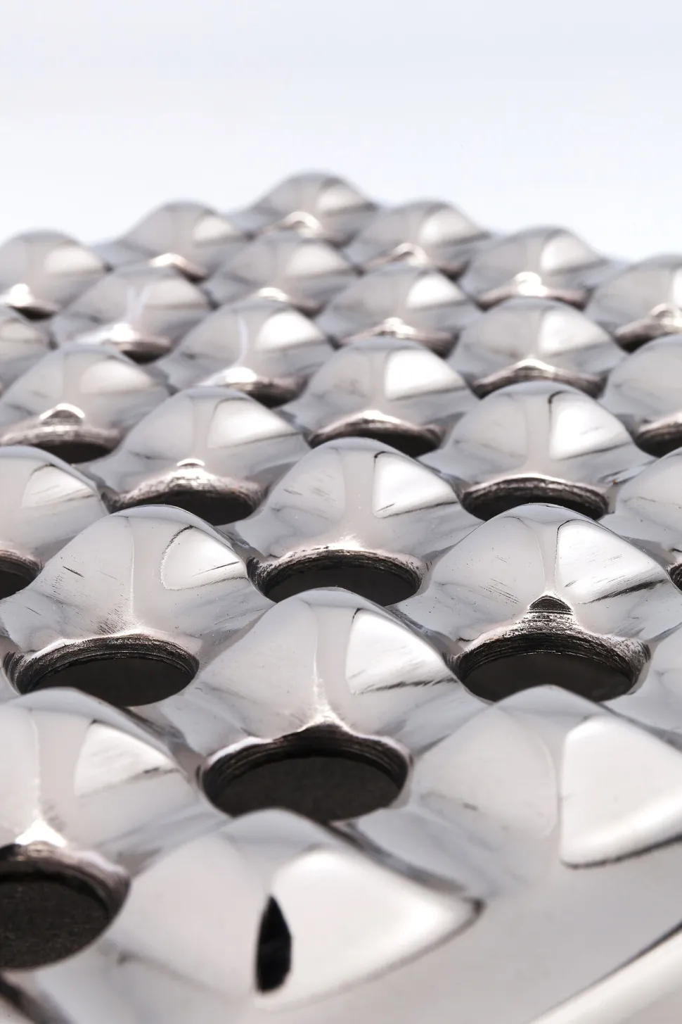 Ascher Soho Square Silber 25x25cm