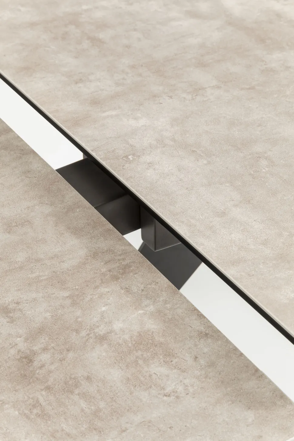 Ausziehtisch Amsterdam Dunkel 160(40+40)x90cm