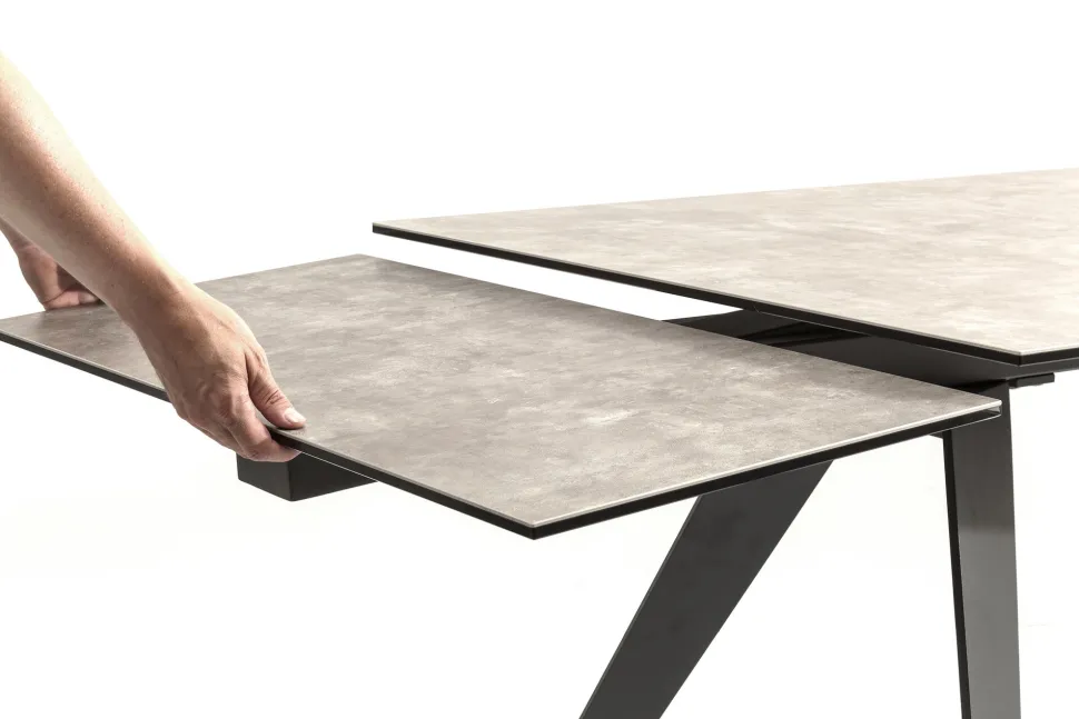 Ausziehtisch Amsterdam Dunkel 160(40+40)x90cm