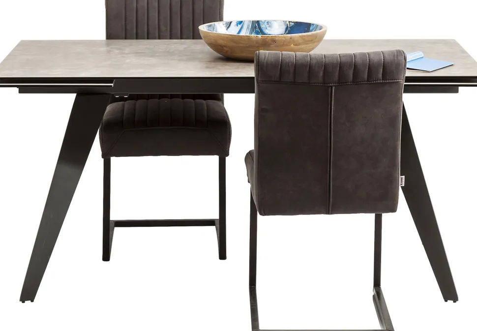 Ausziehtisch Amsterdam Dunkel 160(40+40)x90cm