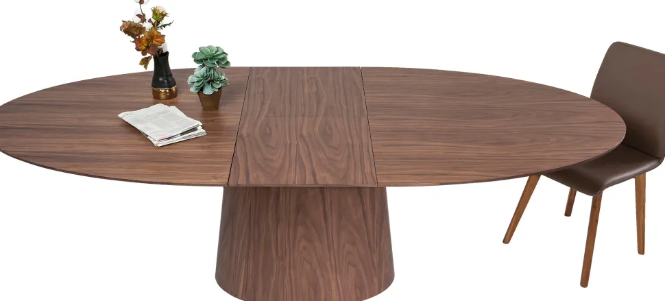 Ausziehtisch Benvenuto Walnut 200(50)x110cm