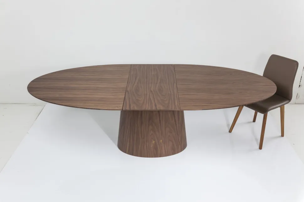Ausziehtisch Benvenuto Walnut 200(50)x110cm