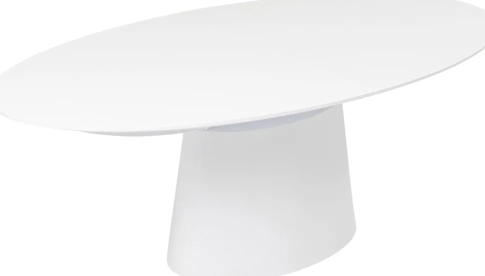 Ausziehtisch Benvenuto Weiß 200(50)x110cm