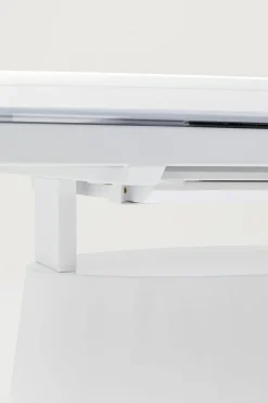 Ausziehtisch Benvenuto Weiß 200(50)x110cm