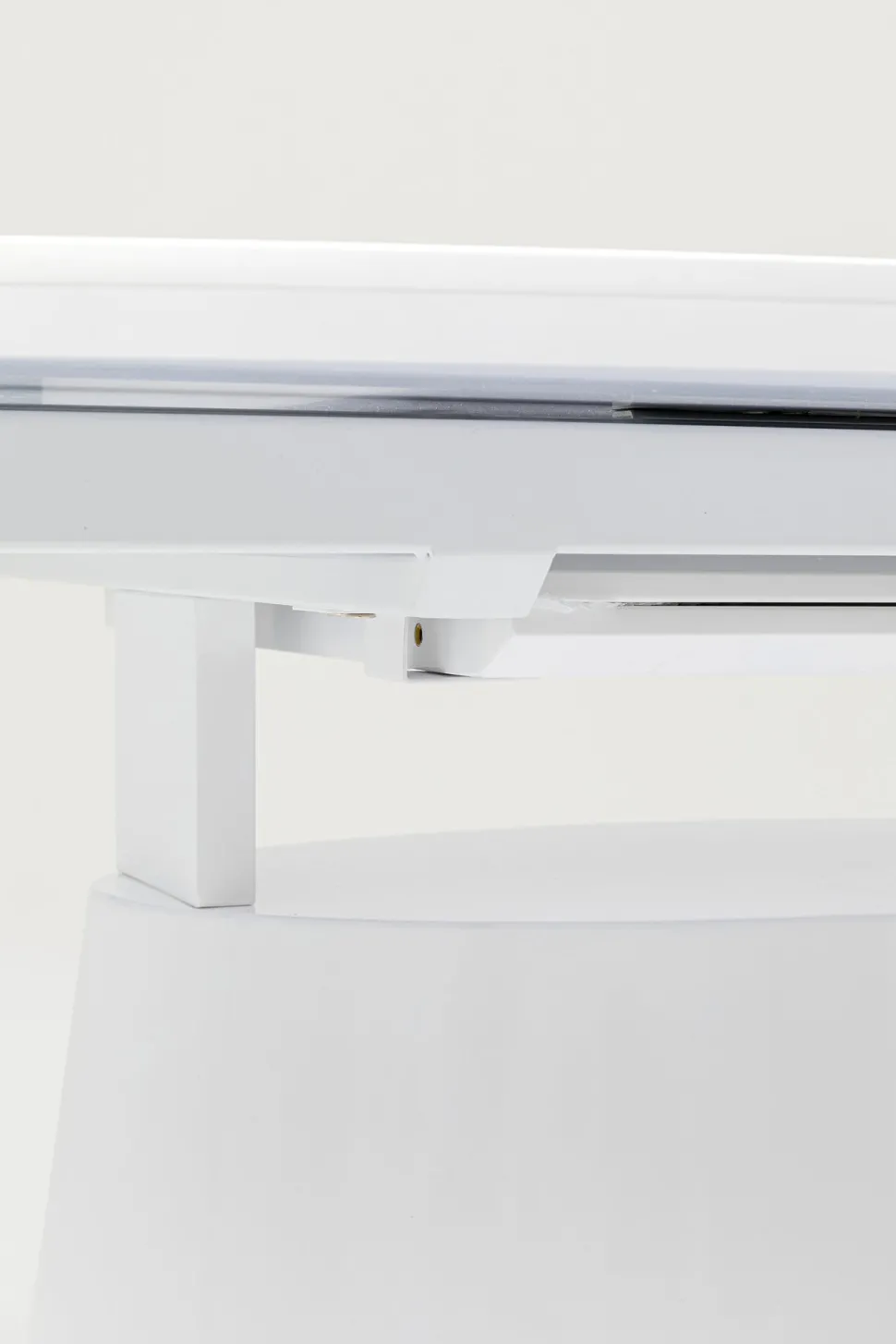 Ausziehtisch Benvenuto Weiß 200(50)x110cm