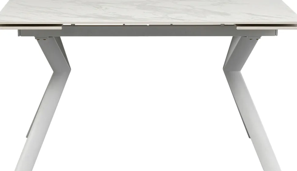 Ausziehtisch Xenia Weiß 140(+30+30)x80cm