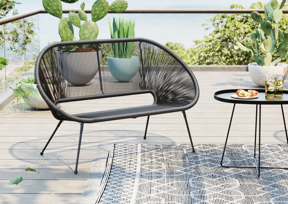 Bank Acapulco Mono Schwarz