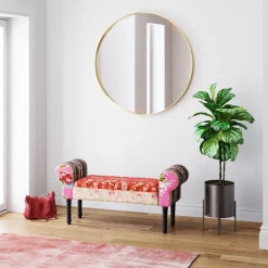 Bank Wing Patchwork Red