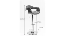 Barhocker Monaco Nougat