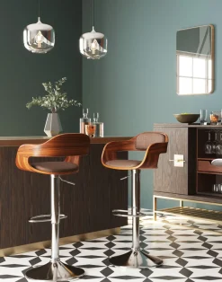 Barhocker Monaco Schoko