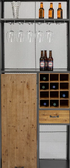 Barschrank Vinoteca 80x201cm