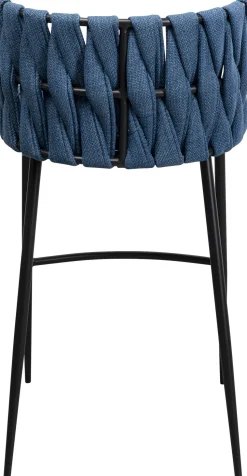 Barstuhl Saluti Blau 77cm