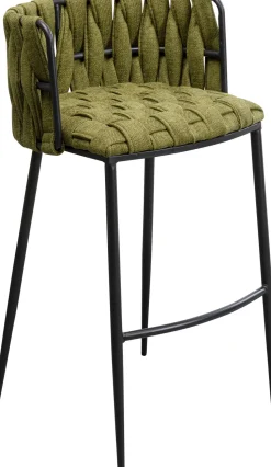 Barstuhl Saluti Dunkelgrün 77cm