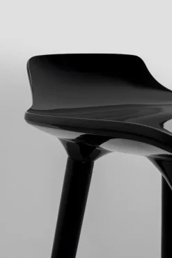 Barstuhl York Schwarz 75cm