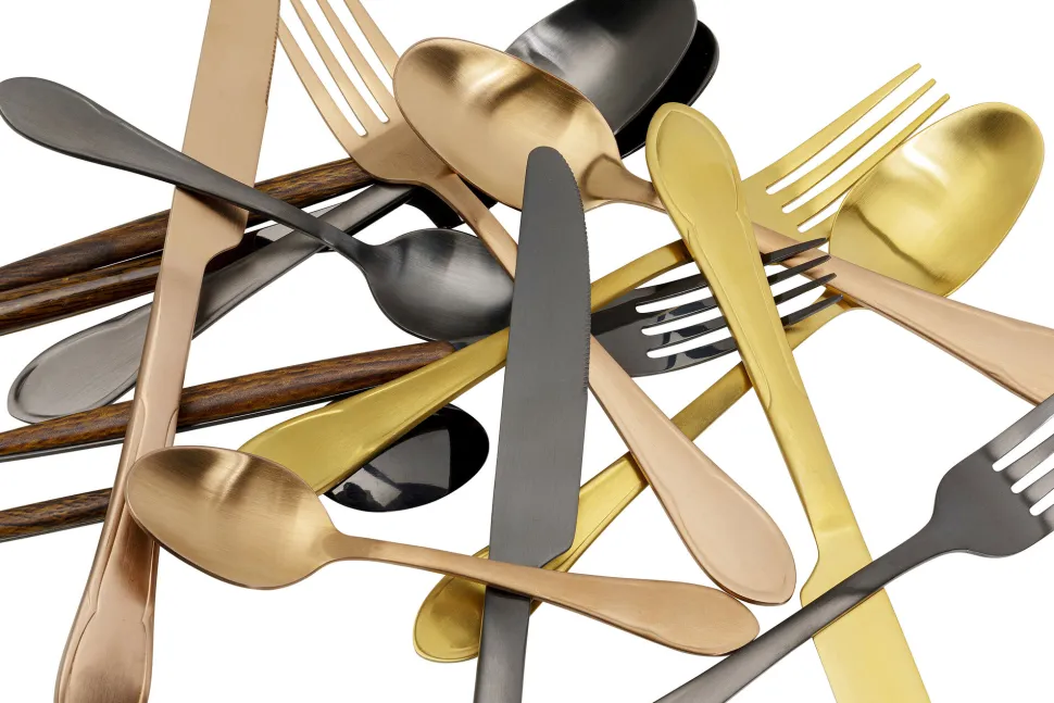 Besteck Cucina Gold Matt (16/tlg.)
