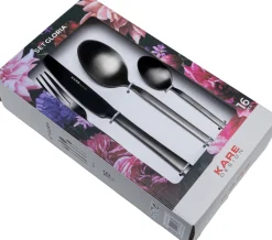 Besteck Gloria Matt Schwarz (16/tlg.)