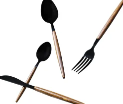 Besteck Paris Schwarz Matt (16/tlg.)